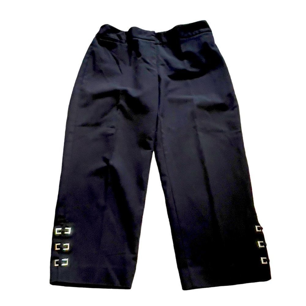 Rafaella Black Ankle Pants Sz 6